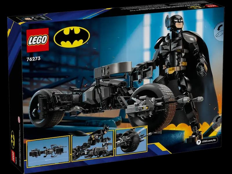 لگو بتمن مدل Batman Figure and the Bat-Pod Bike کد 76273 — تصویر ۸