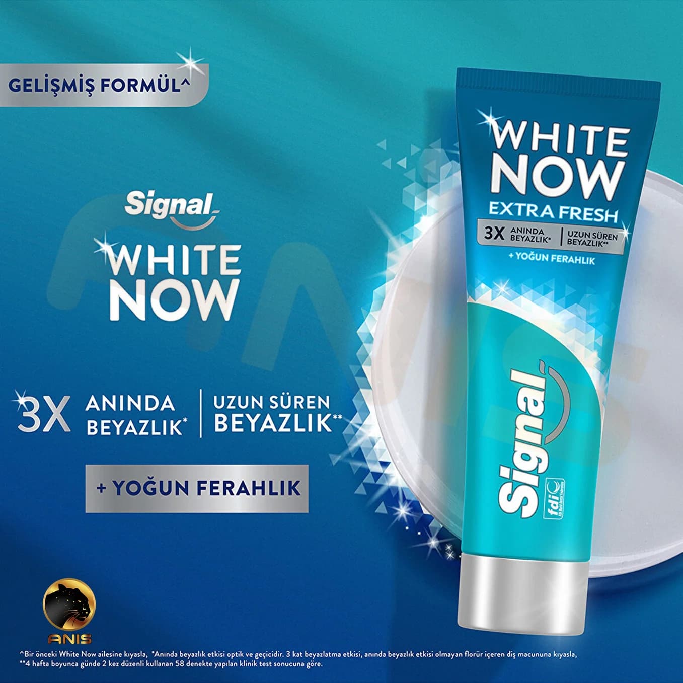 خمیر دندان White Now Extra fresh سیگنال سفید کننده فوری 75 میل — تصویر ۴