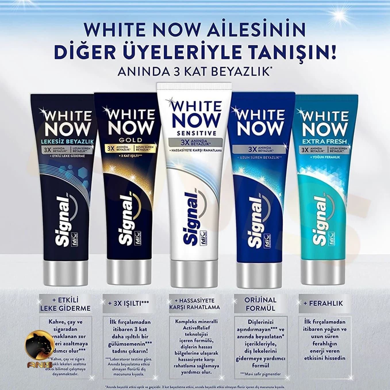 خمیر دندان White Now Sensitive سیگنال برای رهایی از حساسیت 75 میل — تصویر ۷