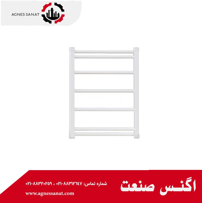 حوله خشک کن فولادی 7 لول ایران رادیاتور — تصویر ۲