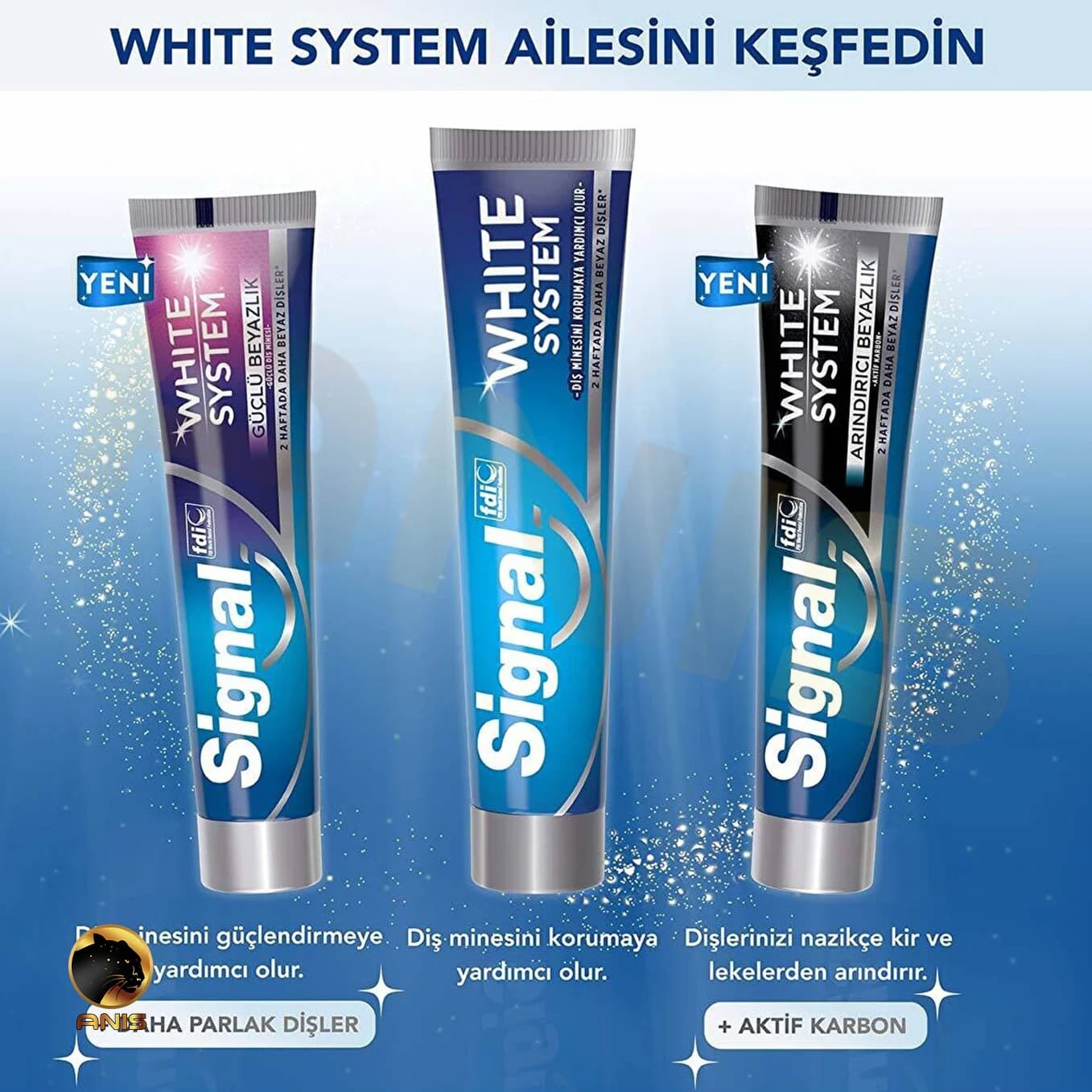 خمیر دندان White System سیگنال کمکی مینای دندان 75 میل — تصویر ۶