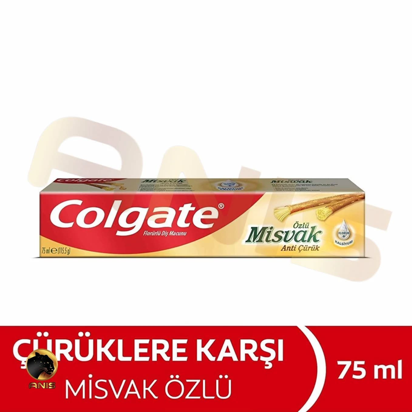 خمیر دندان ضد پوسیدگی Extrait de Miswak کلگیت 75 میل
