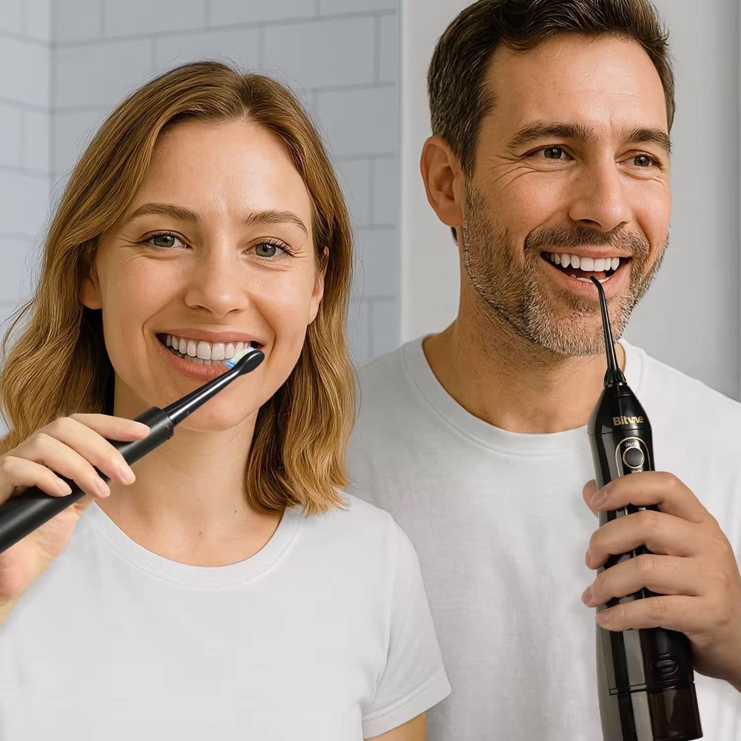 مسواک برقی و واترجت بیتوی Bitvae F5020E & E11 smart oral irrigator — تصویر ۹
