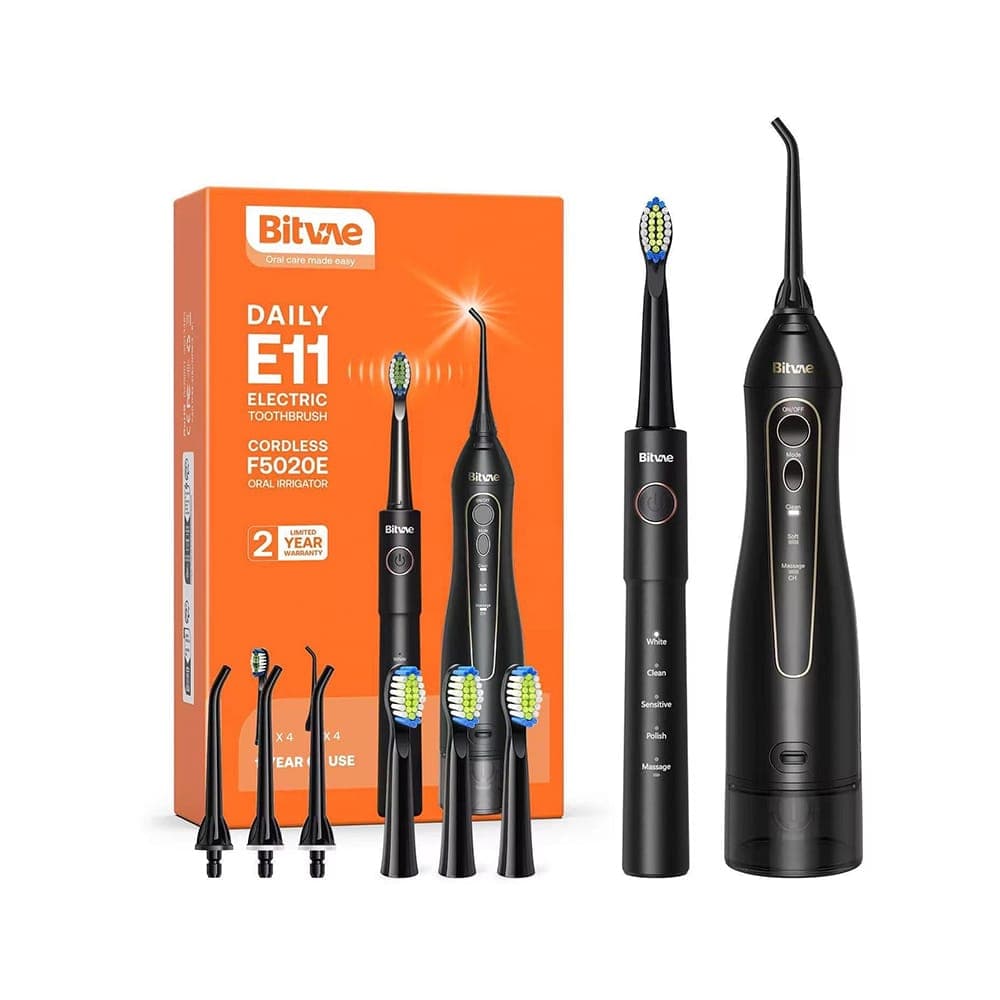 مسواک برقی و واترجت بیتوی Bitvae F5020E & E11 smart oral irrigator — تصویر ۶