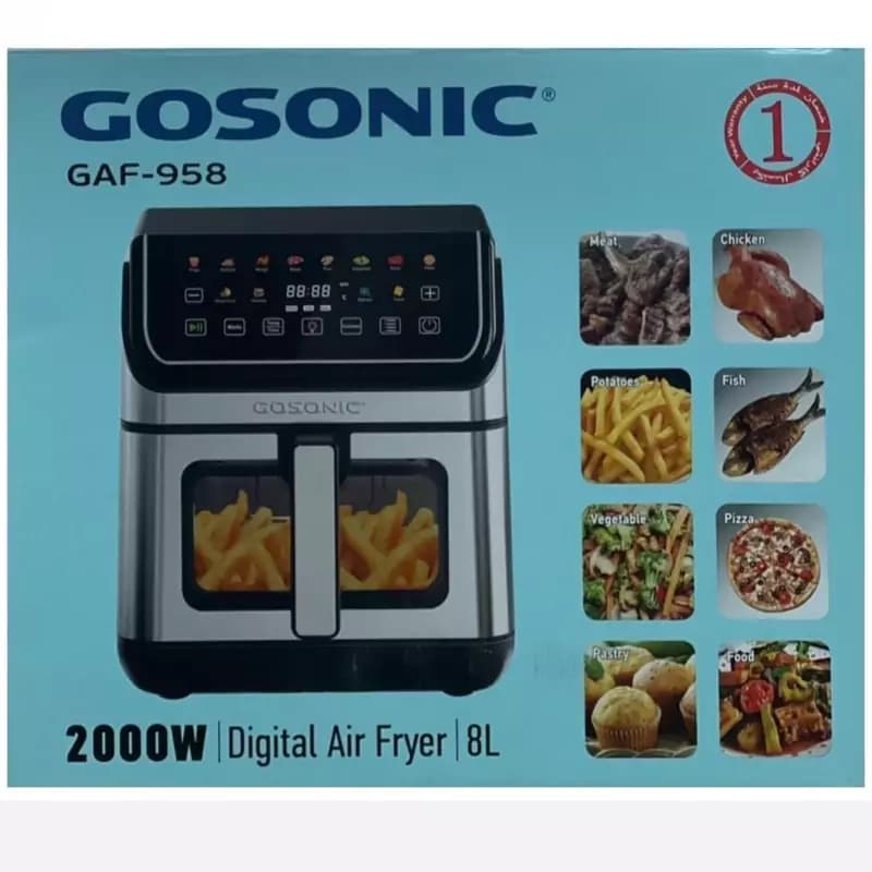 سرخ کن گاسونیک مدل GAF-958 — تصویر ۷