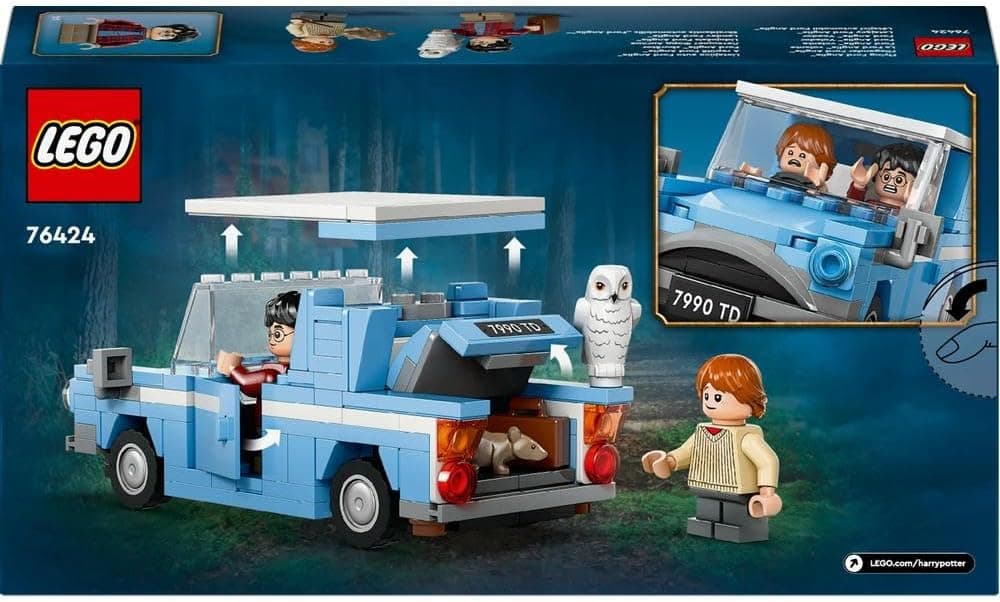 لگو هری پاتر مدل Flying Ford Anglia 76424 — تصویر ۸