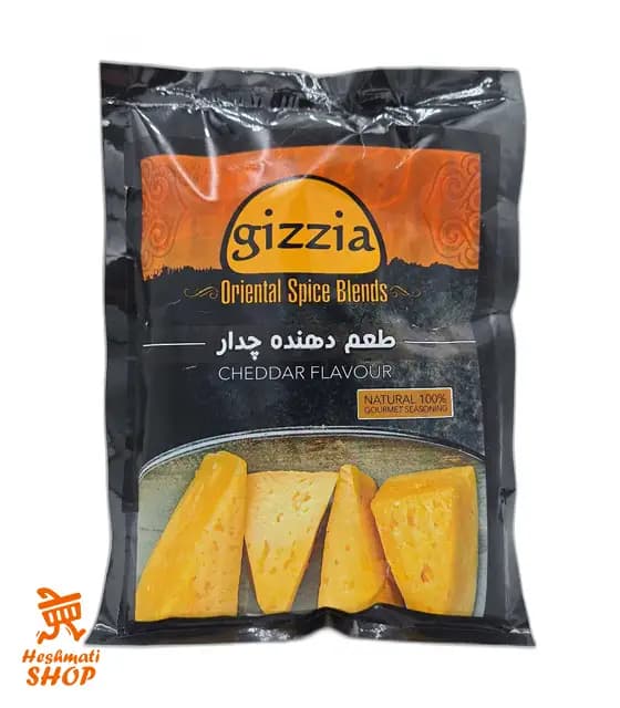ادویه طعم دهنده پنیر چدار گیزیا 500 گرم