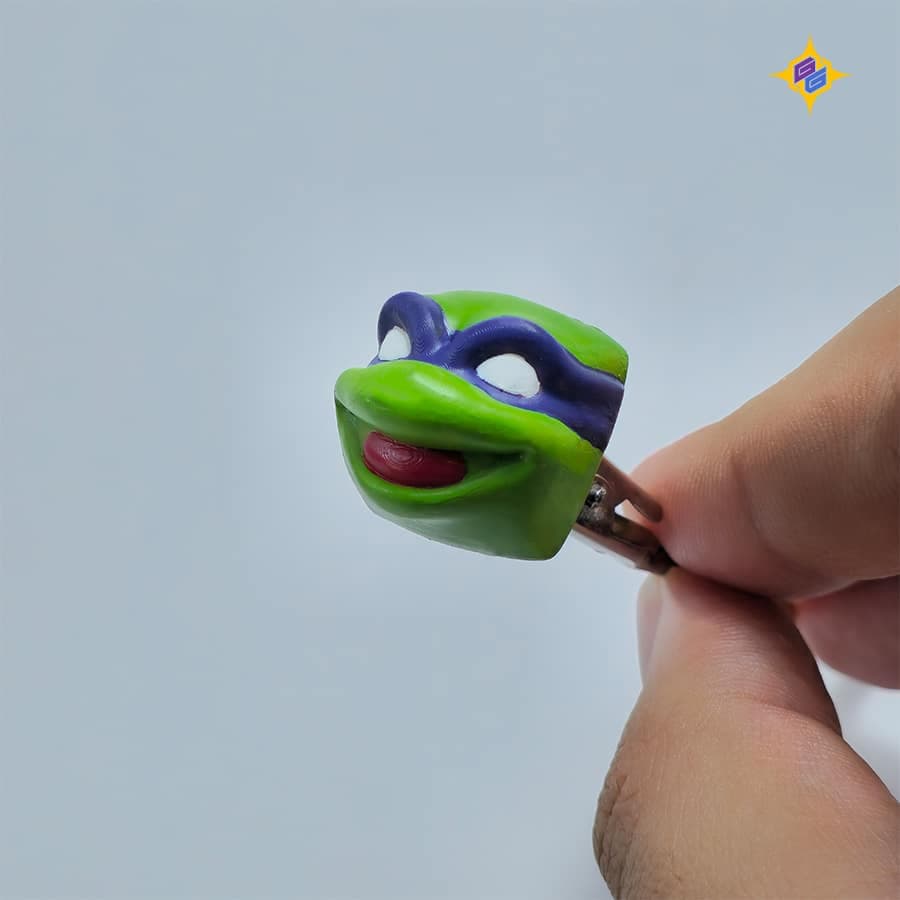 کیکپ کیبورد مکانیکال طرح Donatello Keycap — تصویر ۲