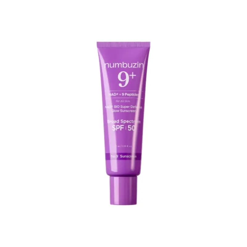 ضدآفتاب اسنسی Numbuzin مدل No.9 NAD⁺ Peptides Dewy Sun Essence SPF50+ PA++++ — تصویر ۴