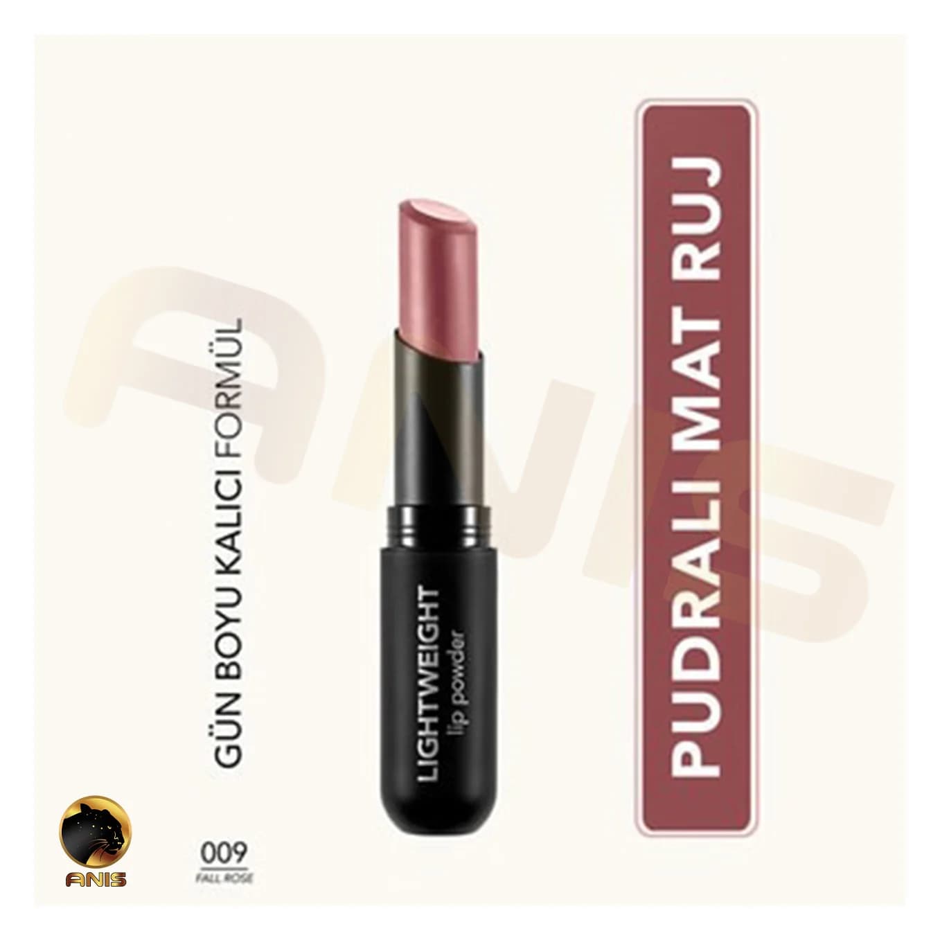 رژ لب 009 Fall Rose فلورمار Lightweight lip powder حجم 3 گرم
