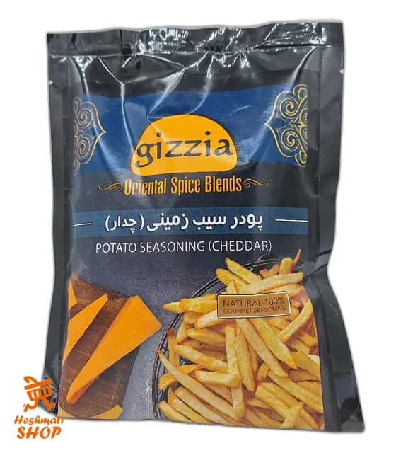 ادویه پودر سیب زمینی چدار گیزیا 500 گرم