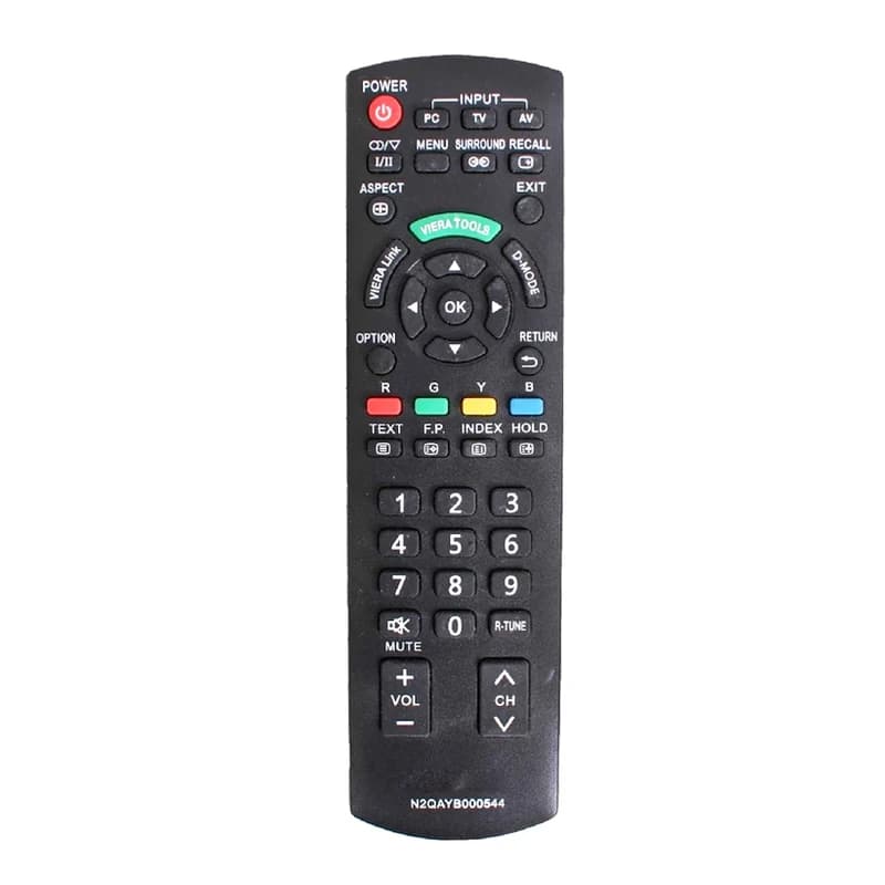 ریموت کنترل تلویزیون مدل 544 مناسب برای تلویزیون پاناسونیک کدm22449