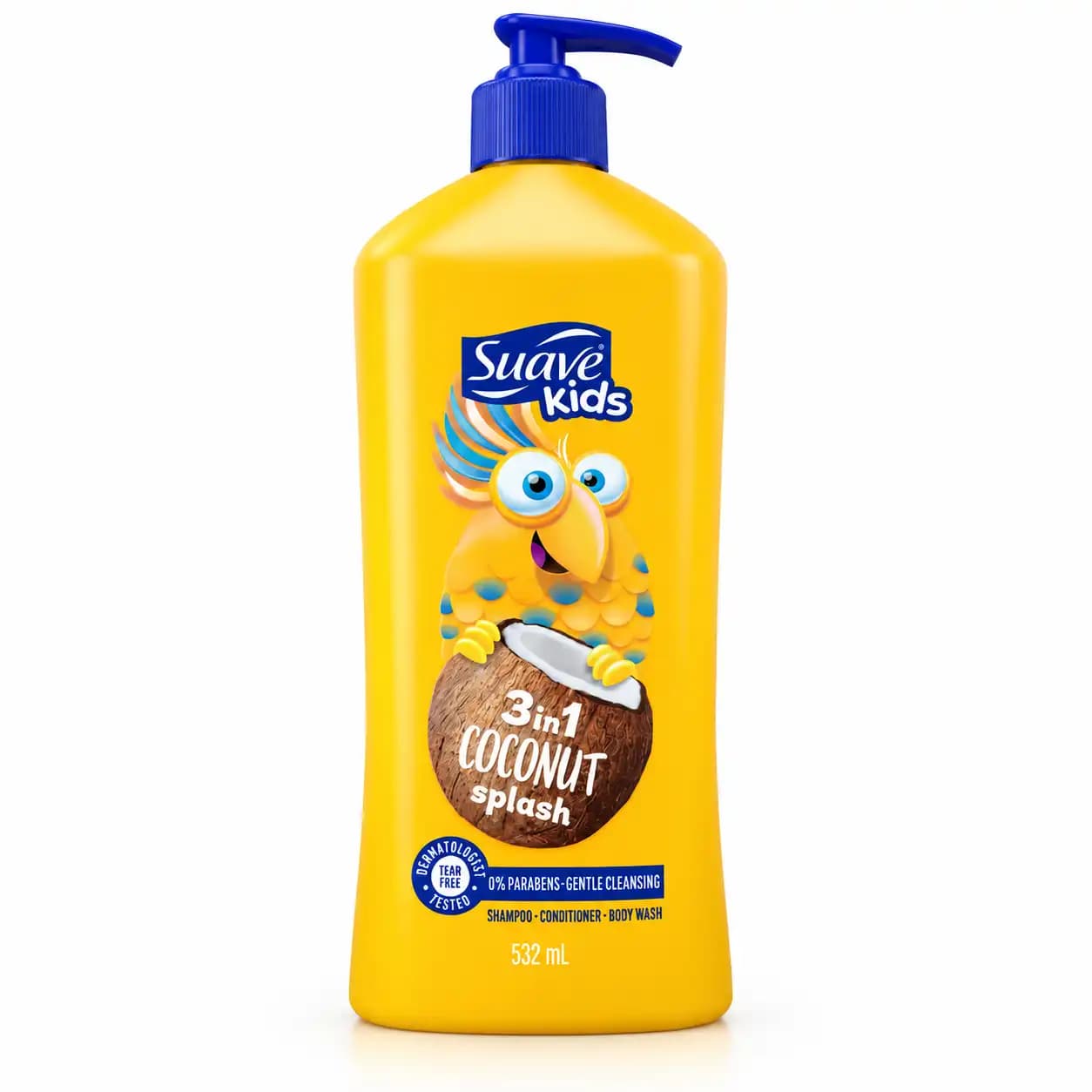 شامپو و شوینده کودک سوآو مدل 3-in-1 Coconut Splash