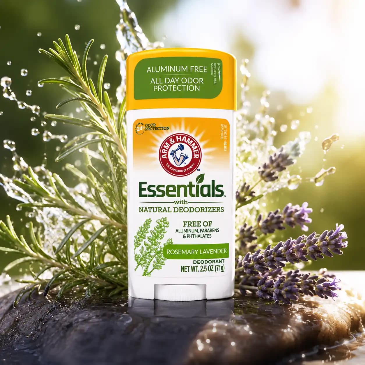 دئودورانت استیکی آرم اند همر مدل Essentials Rosemary Lavender — تصویر ۳