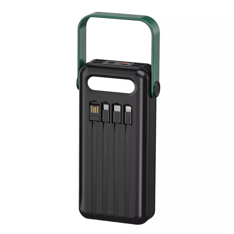 پاوربانک خورشیدی گرین لاین Green Lion GNSLRPB30KBK Solar Max 30000mAh Powerbank — تصویر ۴