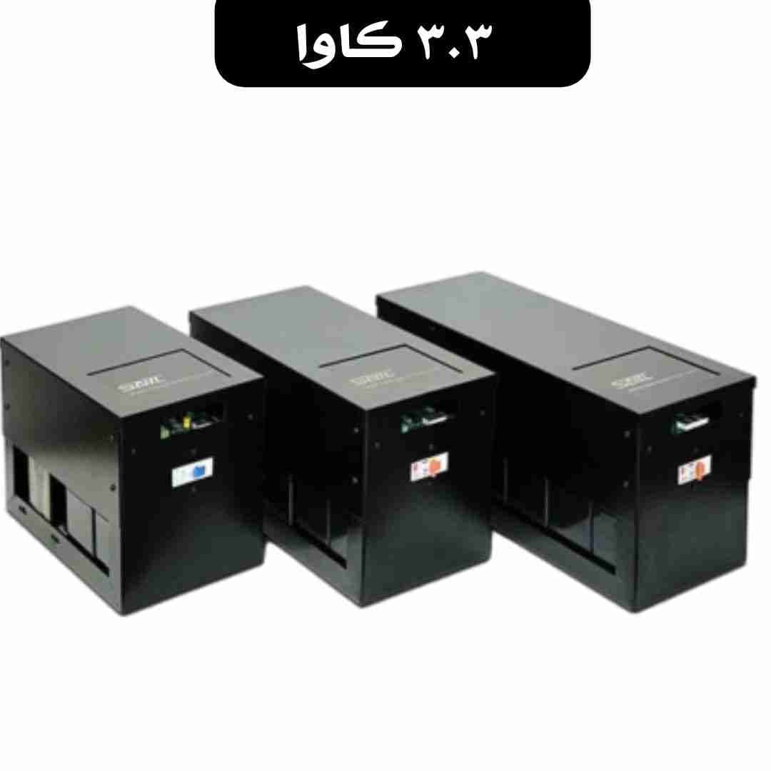 UPS صانیک 3.3 کاوا { آسانسوری} + پکیج 4 باطری