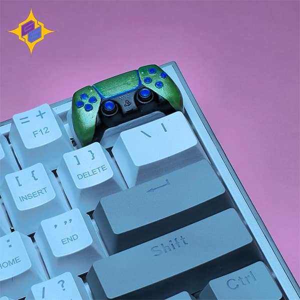 کیکپ کیبورد مکانیکال طرح ps5 controller Black Keycap — تصویر ۶