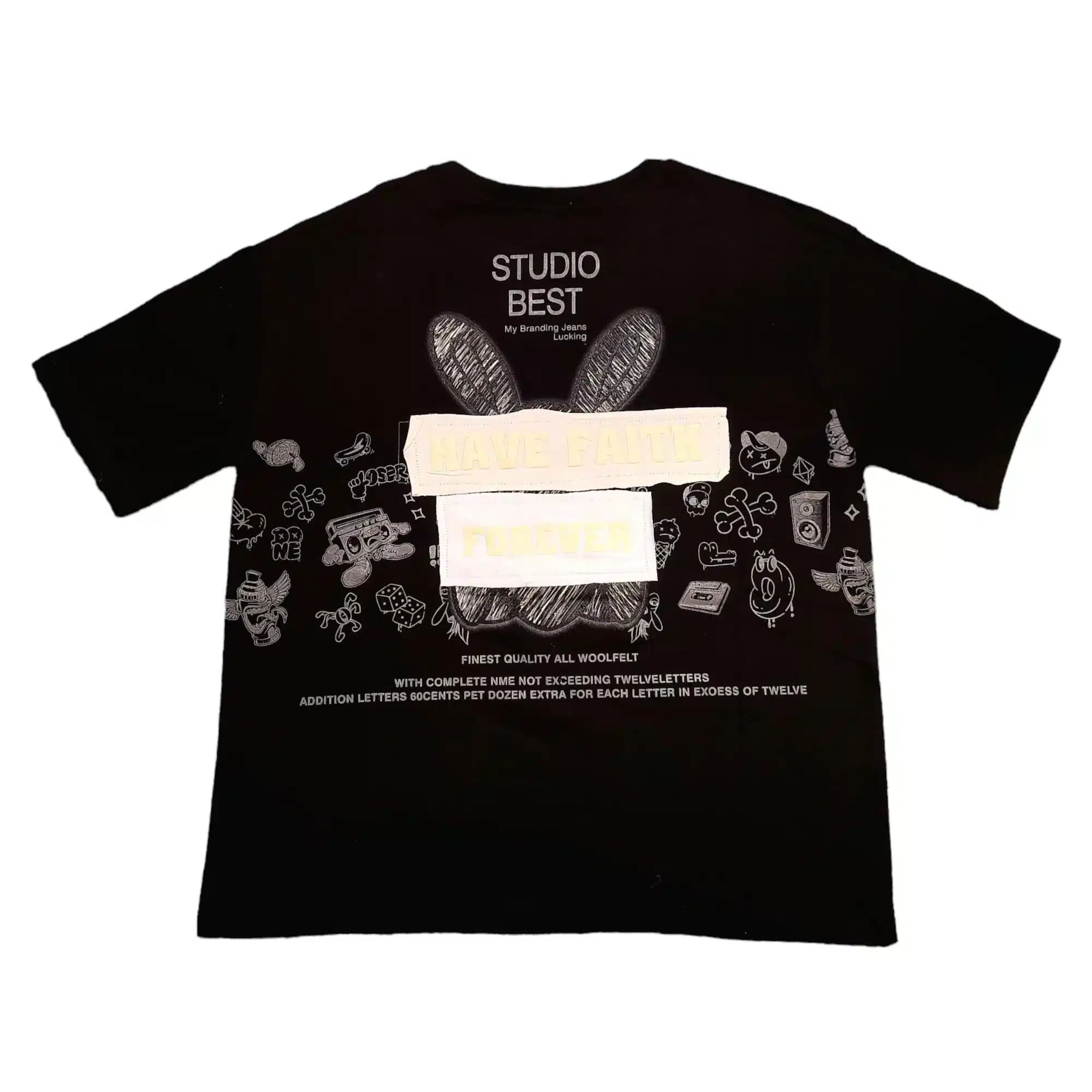 تیشرت دخترانه نوجوان خرگوش — تصویر ۵