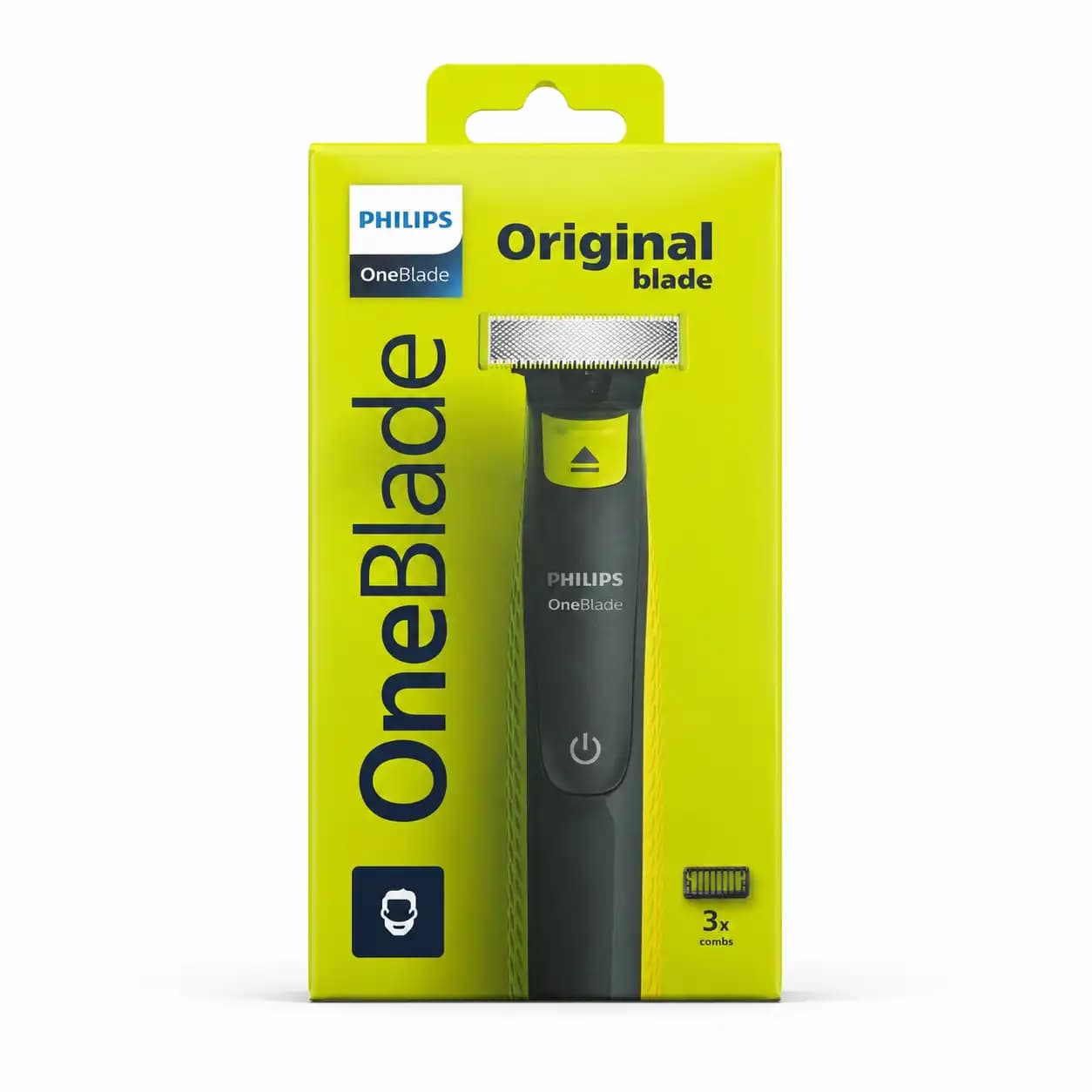 ماشین اصلاح صورت فیلیپس مدل OneBlade Original با 3 شانه — تصویر ۲