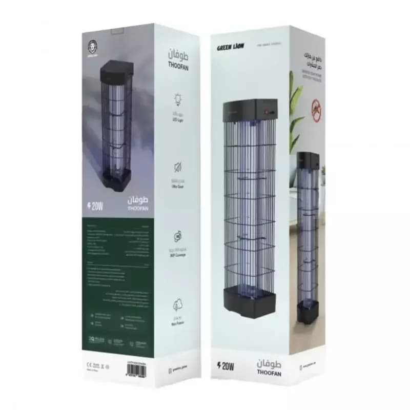 حشره کش 20 وات گرین لاین Green Lion Thoofan Insect Killer GNTFNISK20WBK — تصویر ۲