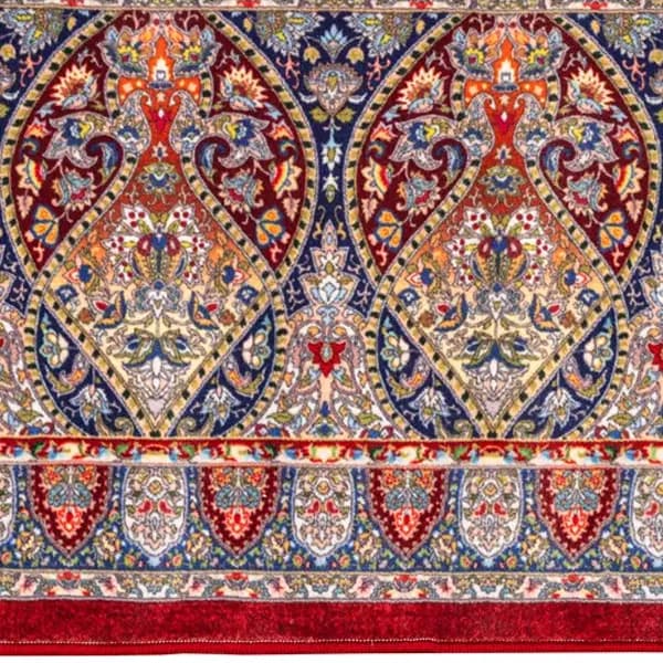 فرش ماشینی سنتی طرح 900405 لاکی 1000 شانه - Paeez — تصویر ۴