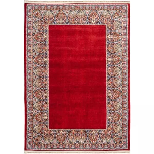 فرش ماشینی سنتی طرح 900405 لاکی 1000 شانه - Paeez