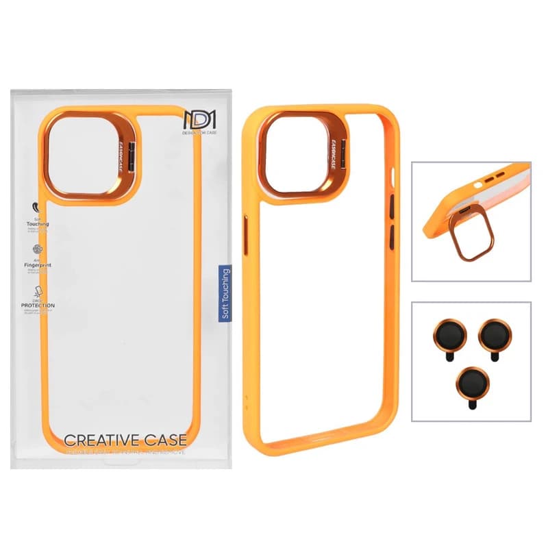 کاور کریتیو مدل EASON CASE مناسب برای گوشی موبایل اپل iphone 13 به همراه محافظ لنز کدm22265 — تصویر ۲