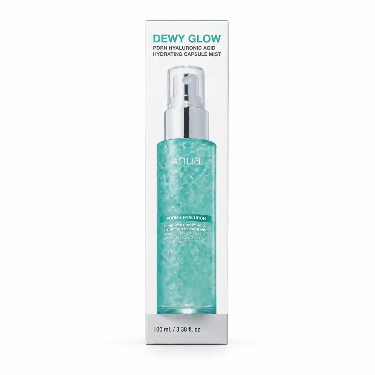 میست آبرسان کپسولی PDRN و هیالورونیک اسید آنوا مدل Dewy Glow