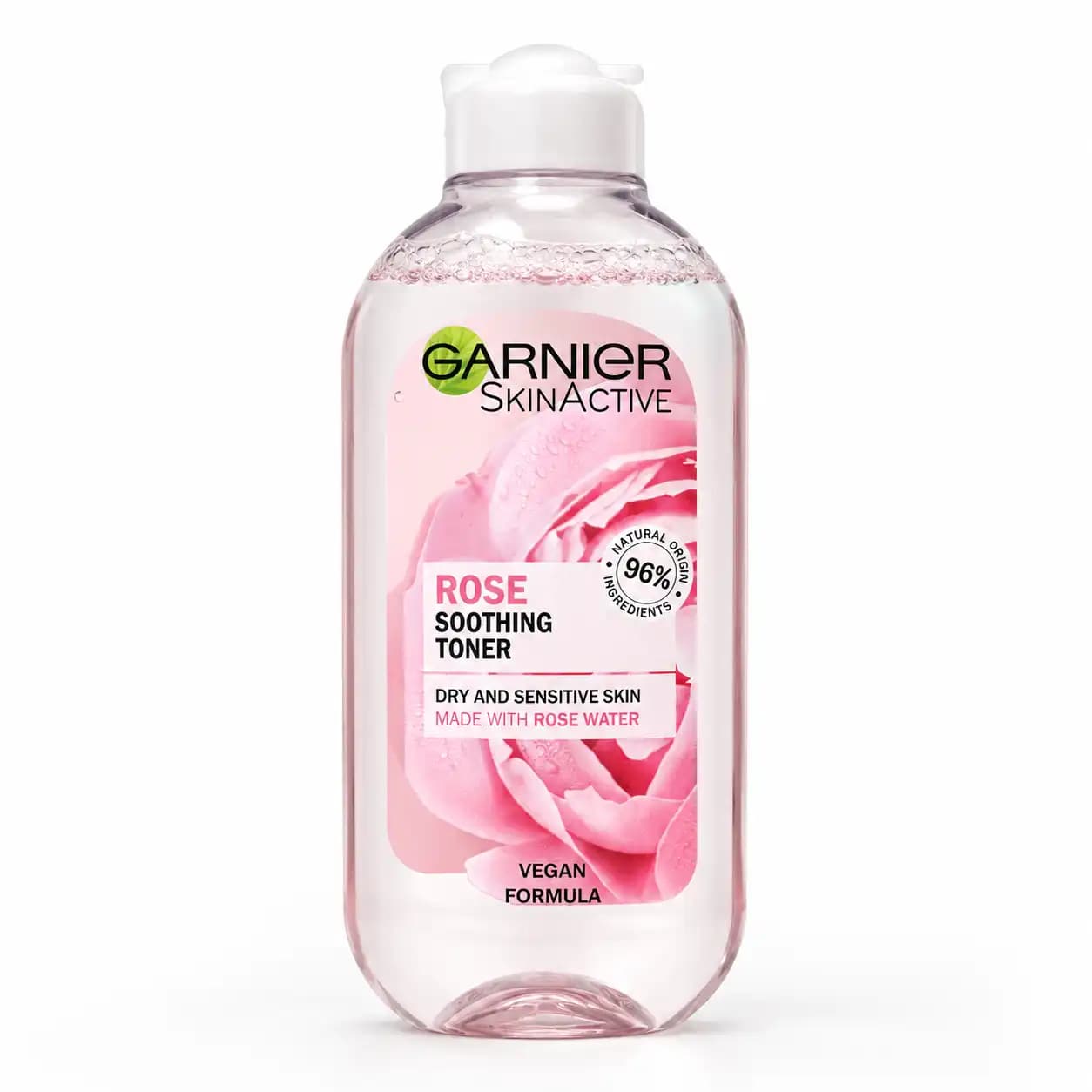 تونر گل رز گارنیر مدل SkinActive Rose Soothing Toner