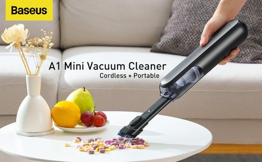 جارو شارژی قابل حمل مدل Baseus Vacuum Cleaner A1 – A0Pro — تصویر ۴