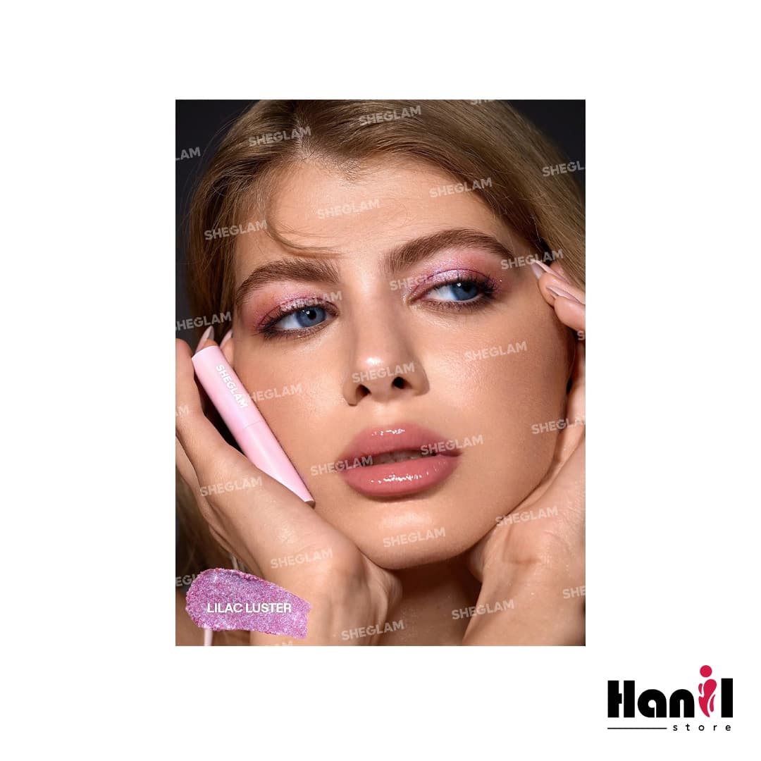سایه استیکی ژله ای براق شیگلم رنگ Lilac Luster — تصویر ۲