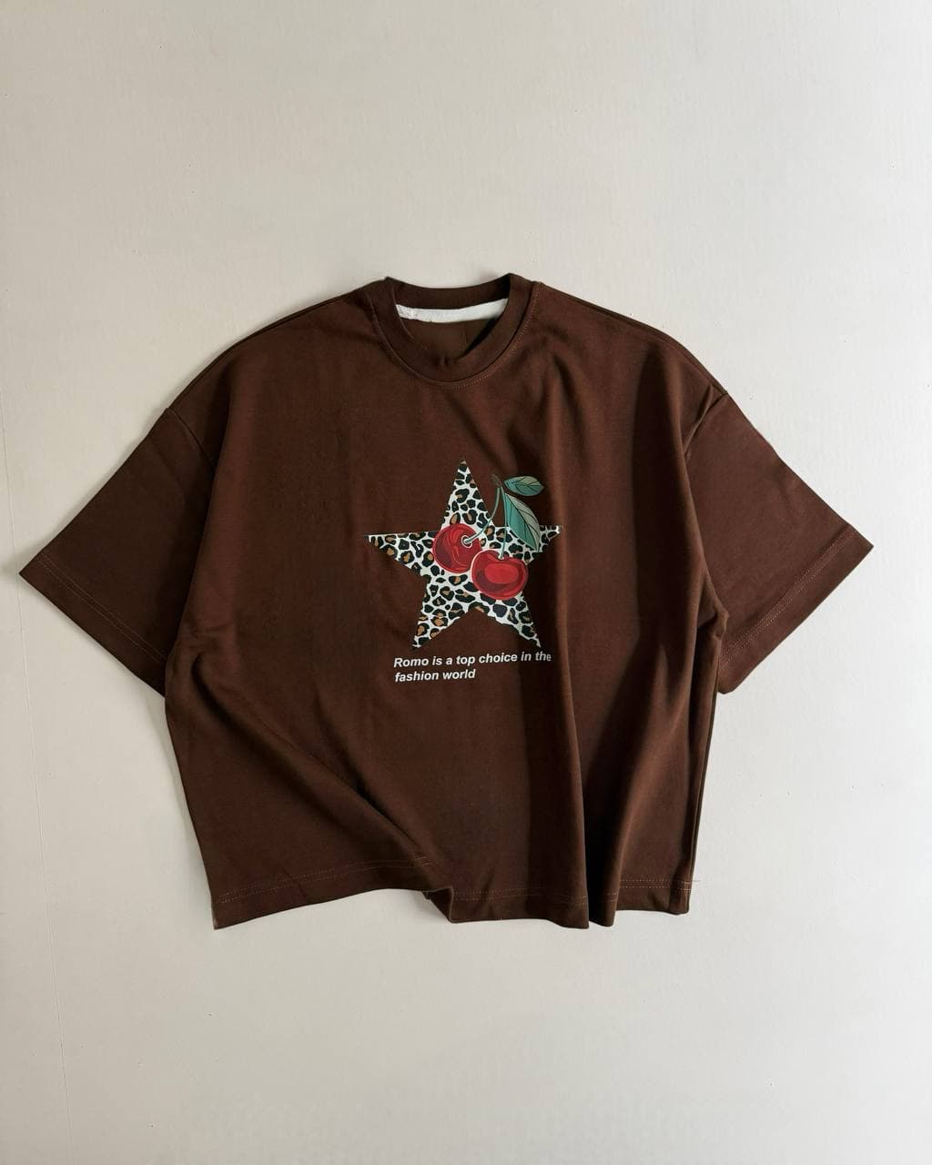 تیشرت باکسی cherry🍒 — تصویر ۲