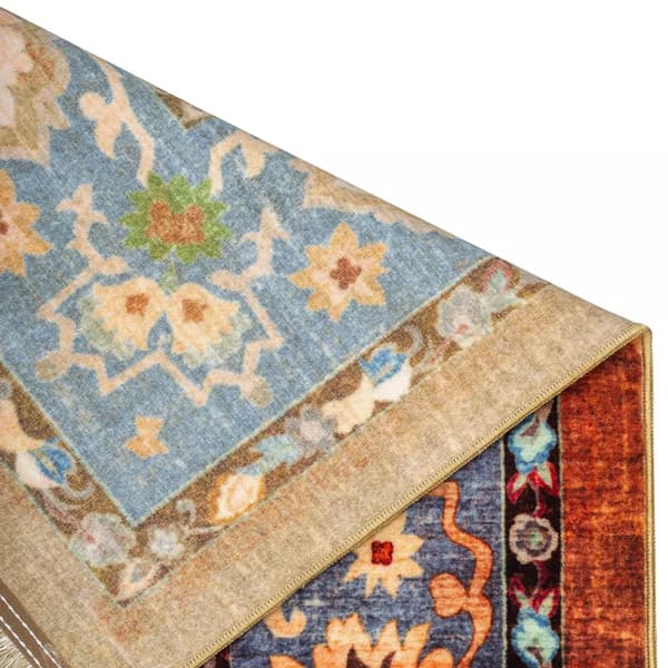 فرش ماشینی سنتی طرح 901404 تمام رنگ 1000 شانه - Paeez — تصویر ۳