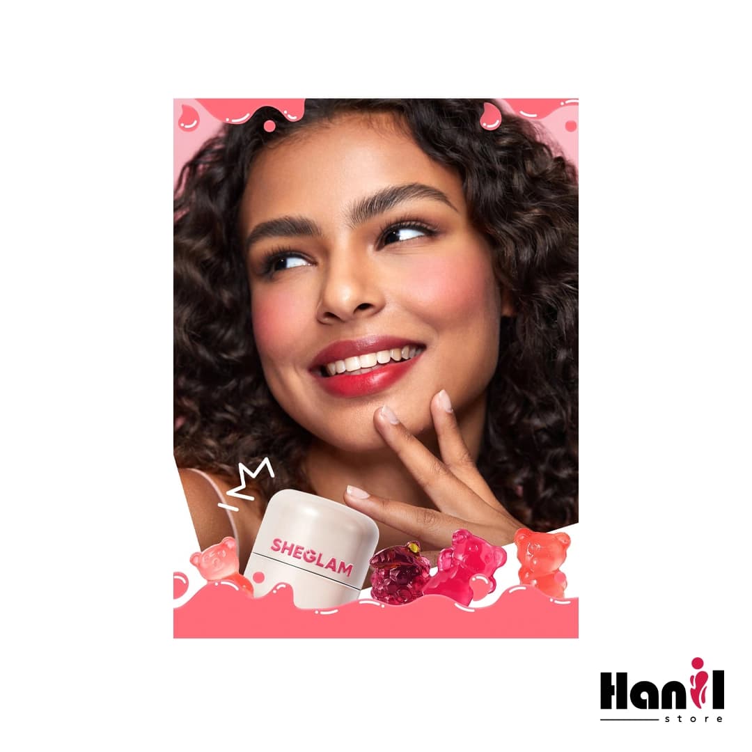 تینت لب و گونه ژله ای شیگلم مدل ژلی لیسیوس رنگ Howdy — تصویر ۲