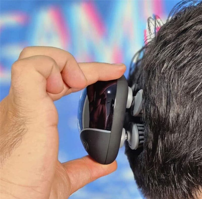 ماساژور سر پرودو Porodo Lifestyle Portable Scalp Massager — تصویر ۴