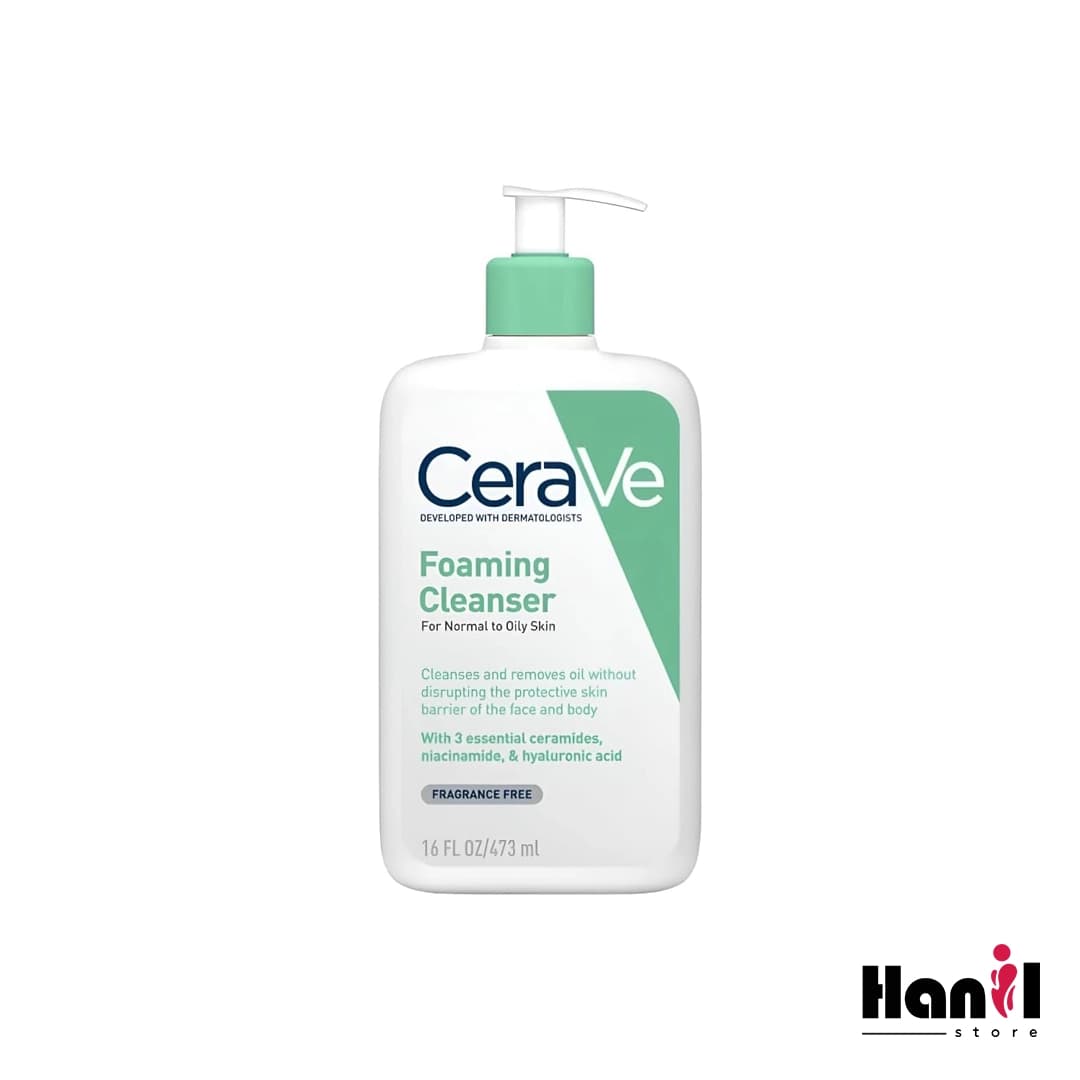 ژل شوینده فومینگ سراوی مناسب پوست نرمال تا چرب 473ml
