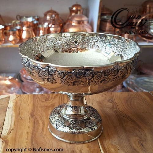 آجیل خوری کروم طرح دیبا — تصویر ۴