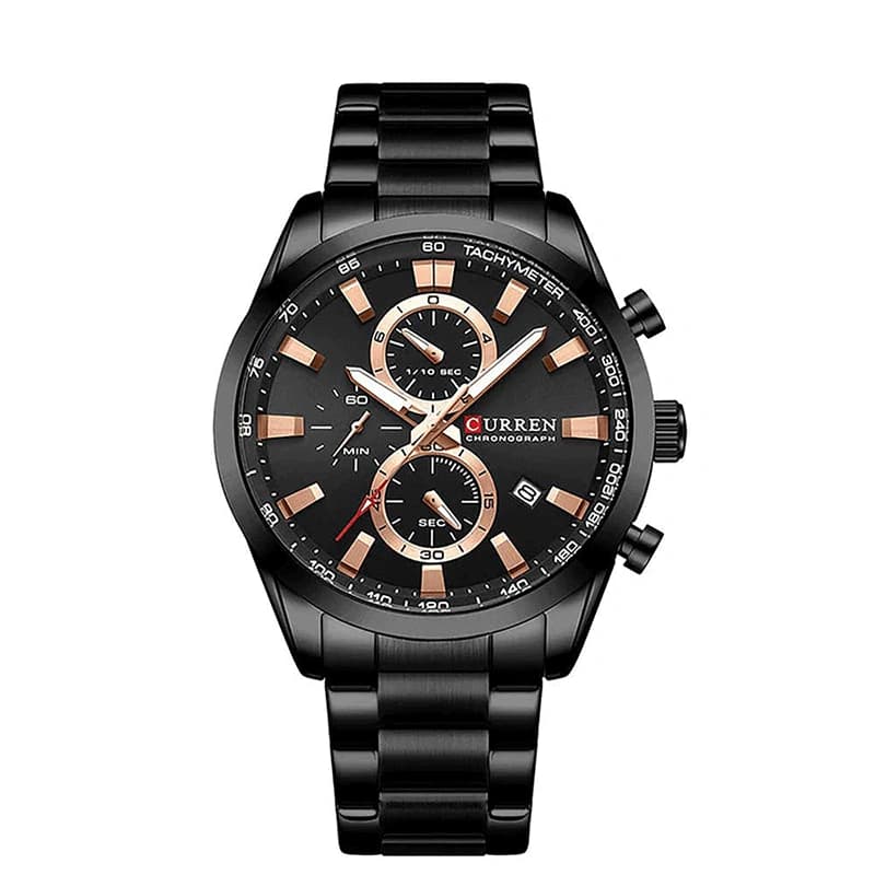 ساعت مردانه کارن مدل Black 8445