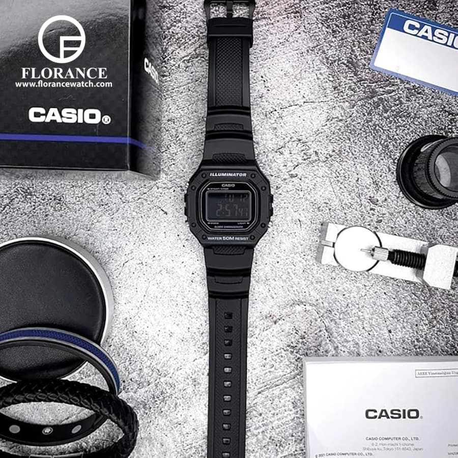 ساعت کاسیو Casio مردانه مدل W-218H-1B — تصویر ۳