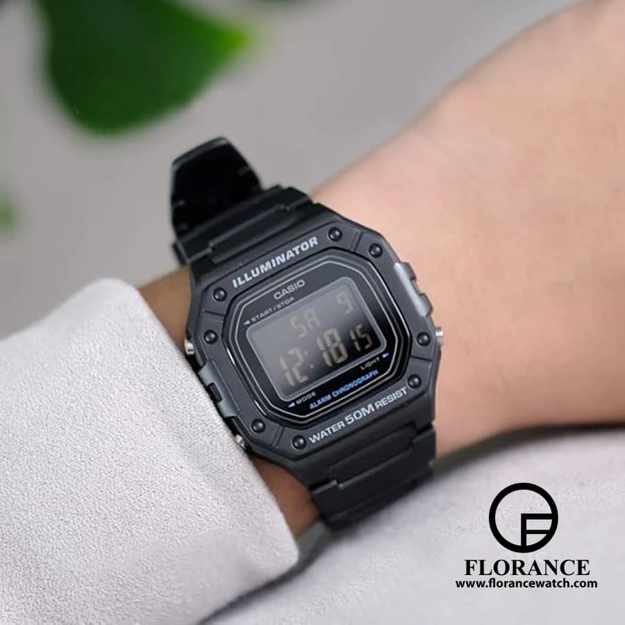 ساعت کاسیو Casio مردانه مدل W-218H-1B — تصویر ۵