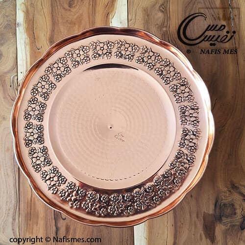 شیرینی خوری مسی طرح دیبا