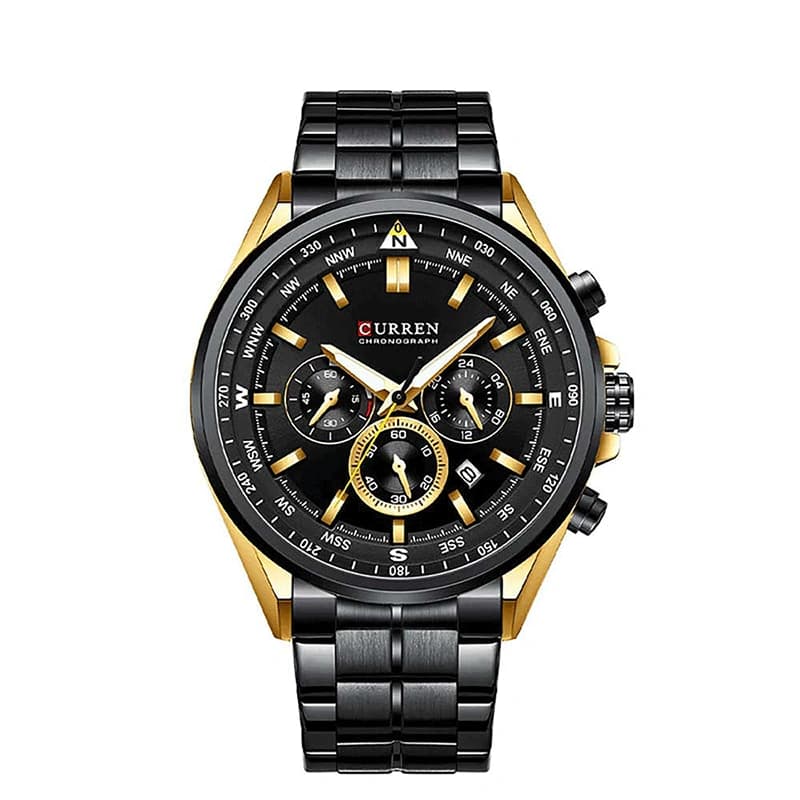 ساعت مردانه کارن مدل Black-Gold 8399