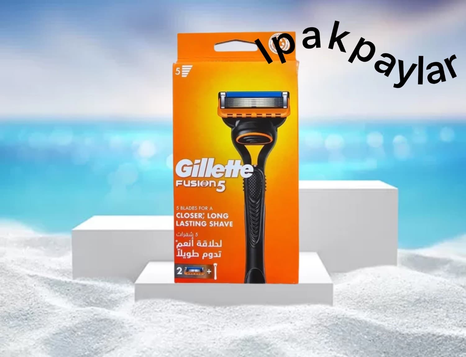 ژیلت خود تراش فیوژن+ 2یدک Gillette Fusion — تصویر ۳