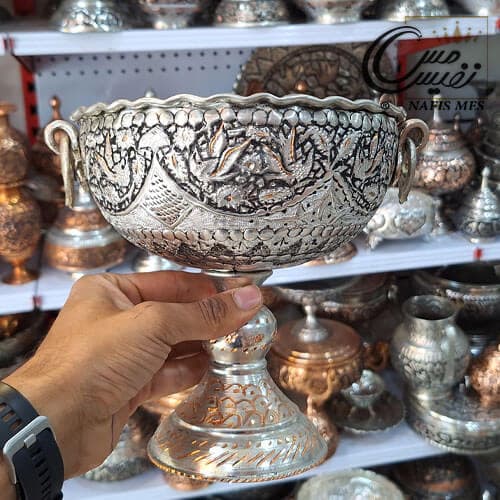 شکلات خوری قلم کاری طرح ریما مس سفید