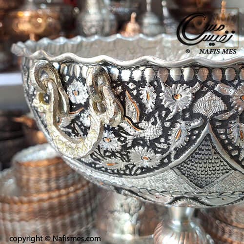 میوه خوری قلم کاری طرح ریما مس سفید — تصویر ۲