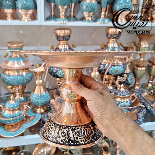 شیرینی خوری بزرگ الماس تراش مدل ماهور — تصویر ۲