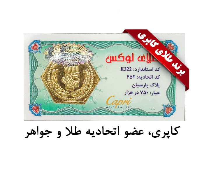 سکه پارسیان دو گرمی (عضو اتحادیه طلا و جواهر)