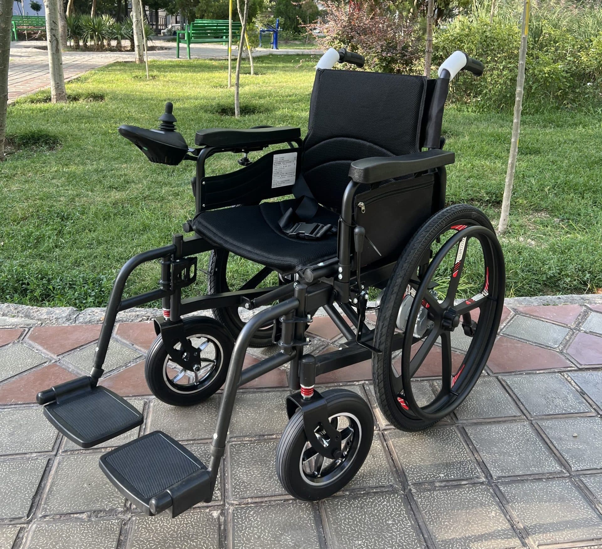 ویلچر برقی تاشو وارداتی مدل MAXSTAR — تصویر ۴