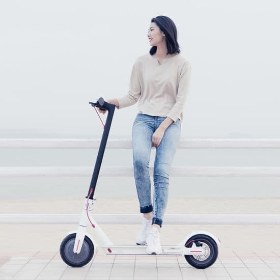 اسکوتر برقی دسته دار مدل ninebot F25 — تصویر ۳