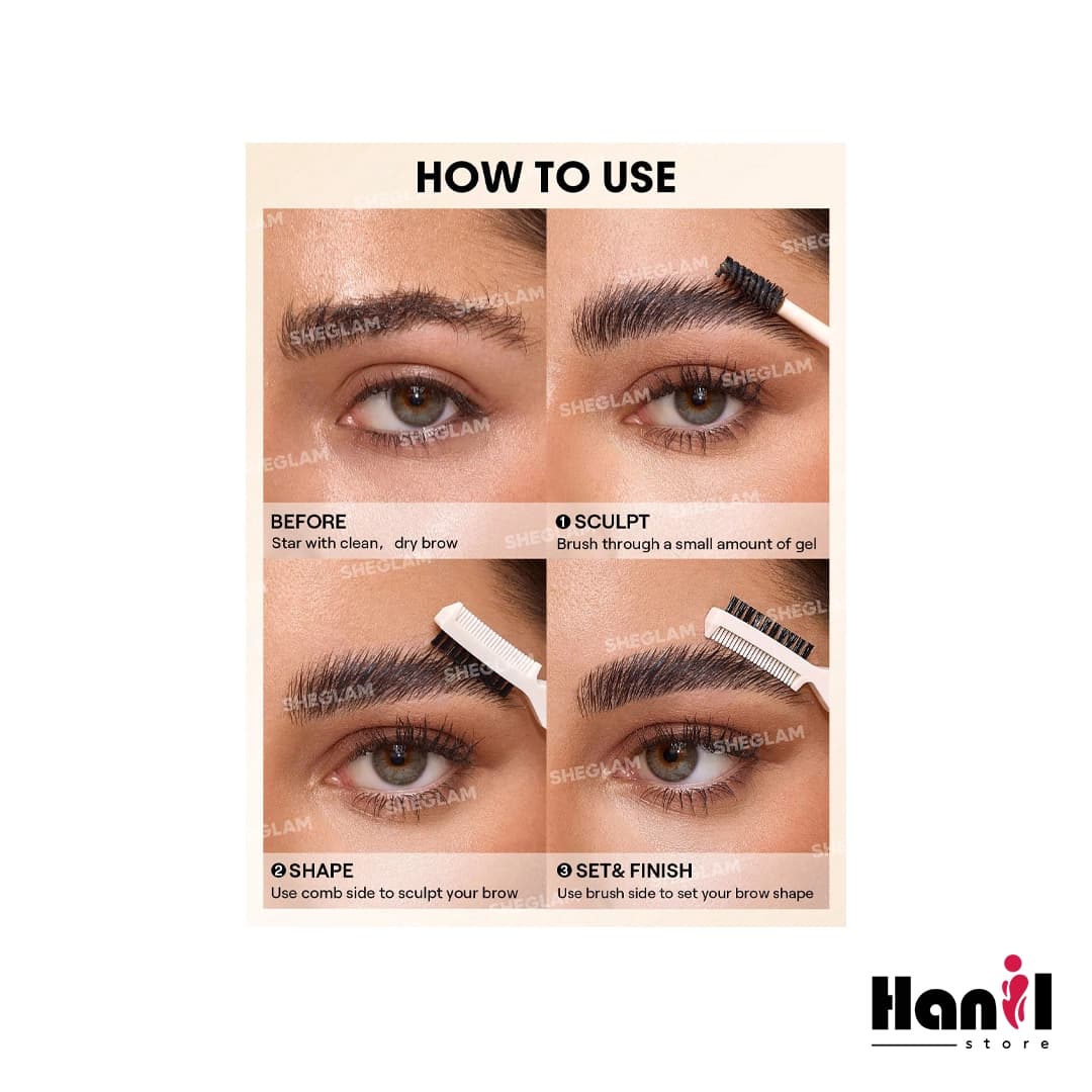 ژل لیفت کننده قوی ابرو شیگلم مدل Save It Laminating — تصویر ۲